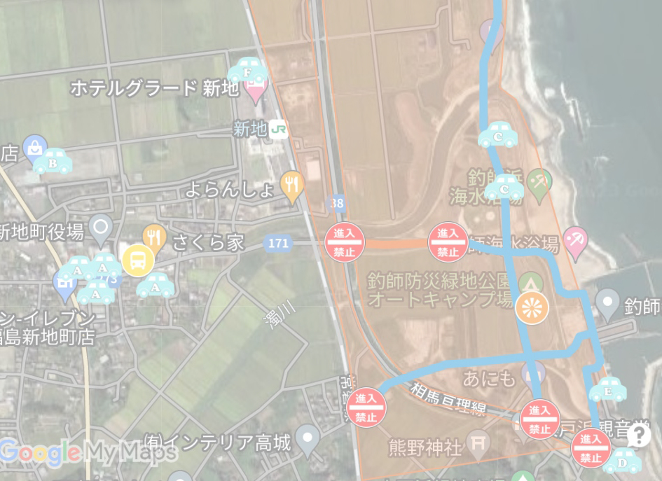 駐車場地図